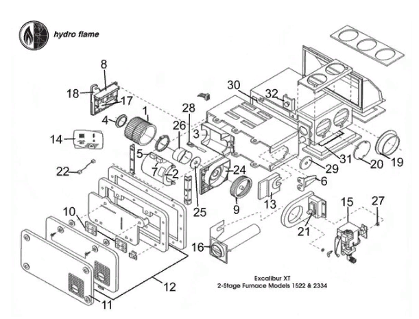 Atwood Model 1522 | High Sky RV Parts